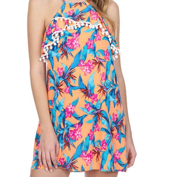 Arizona Jean Company Other - Arizona Floral Gauze Swimsuit Cover-Up Dress-Junio